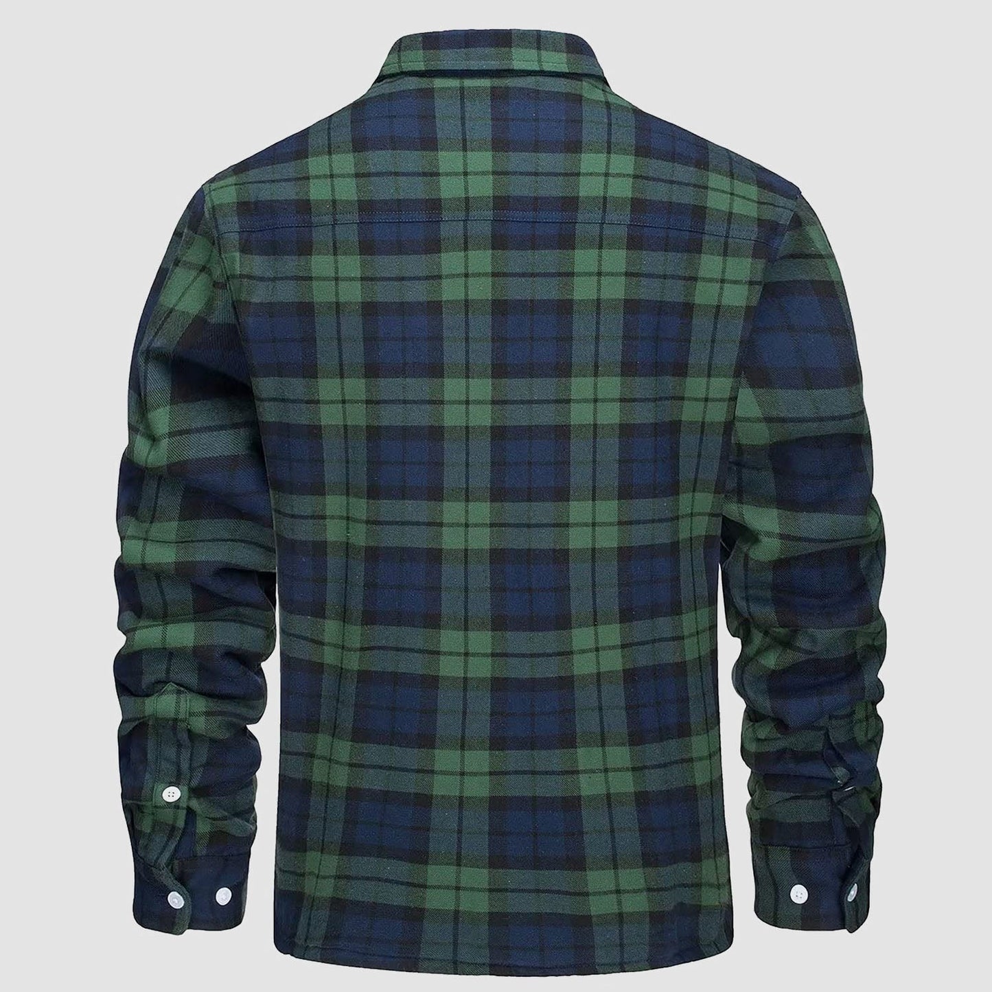 Arvid™ | Giacca camicia a quadri foderata