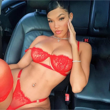Léa™ | Set di lingerie italiano di lusso in 2 pezzi