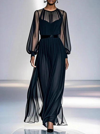 Olia™ | Abito Maxi Trasparente Fluttuante