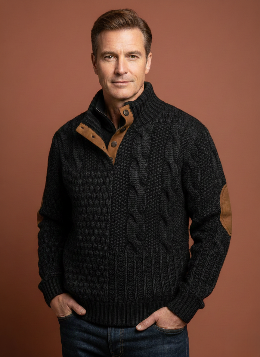 Otis™ | Maglione a Maglia Testurizzato e Stilosamente