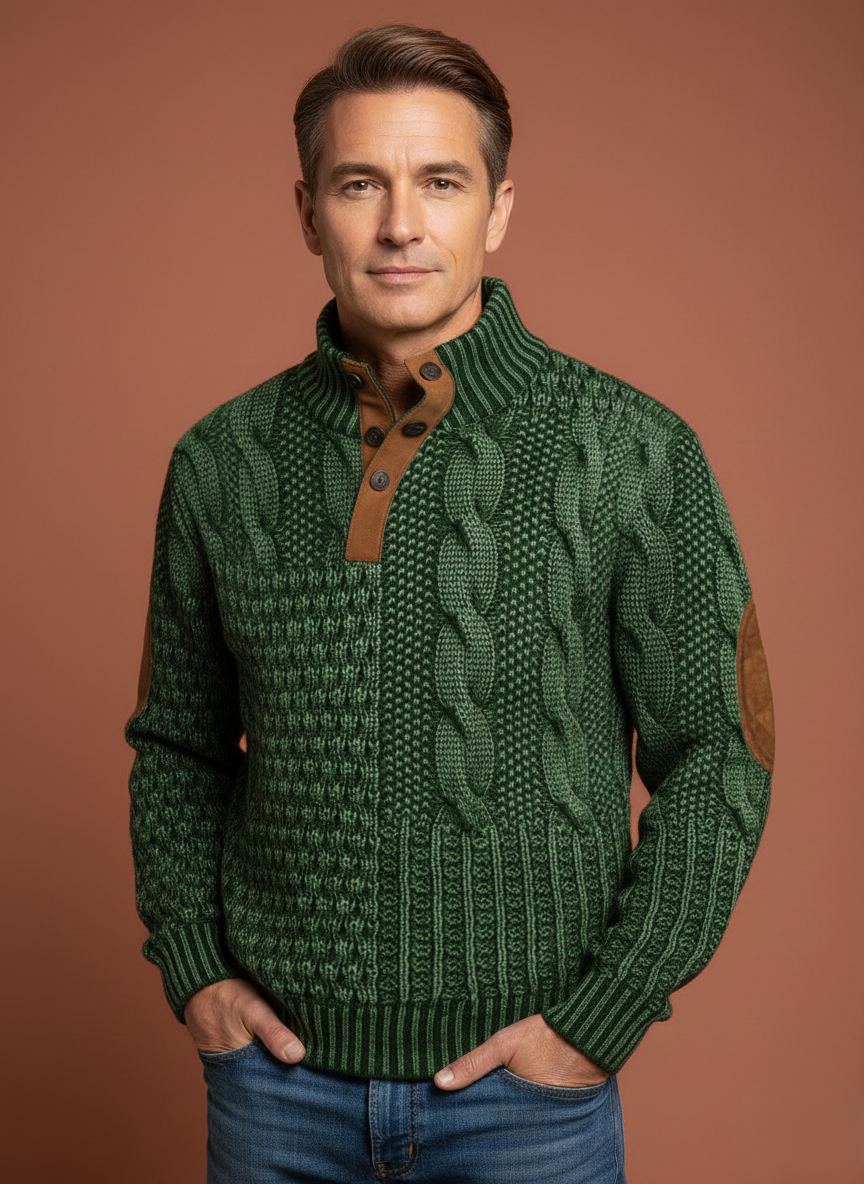 Otis™ | Maglione a Maglia Testurizzato e Stilosamente