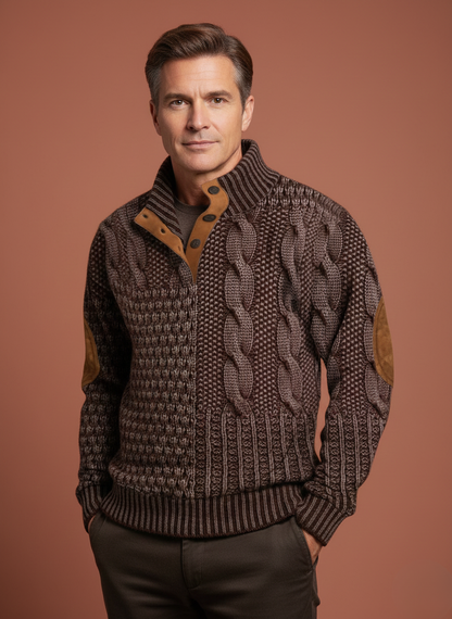 Otis™ | Maglione a Maglia Testurizzato e Stilosamente