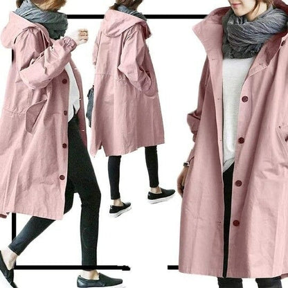 Mandy - Elegante trench impermeabile