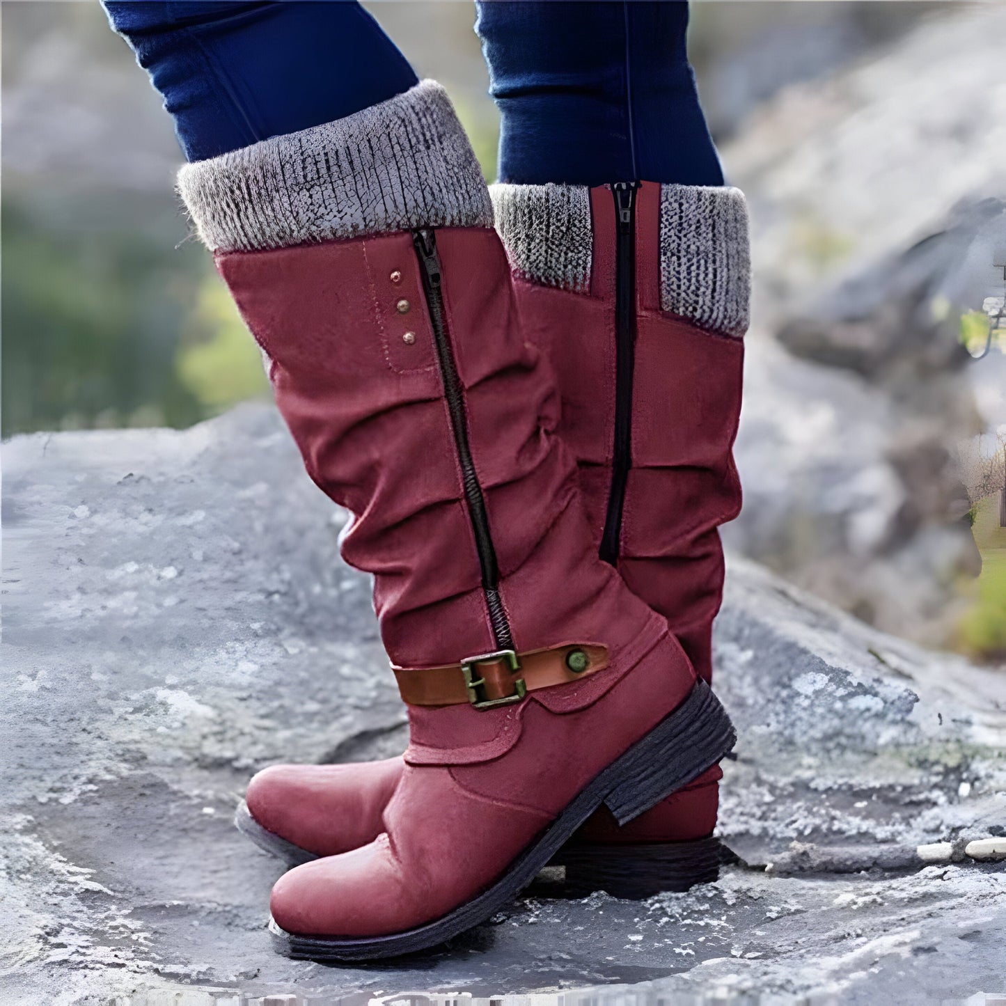 Faye™ | Eleganti Stivali Ortopedici Confortevoli