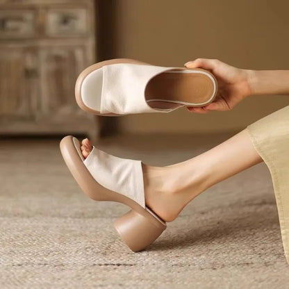 Evie™ | Pantofole Ortopediche Confortevoli con Tacco