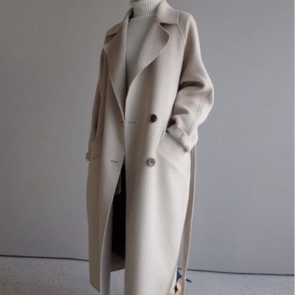 Clara Cappotto Trench in Lana