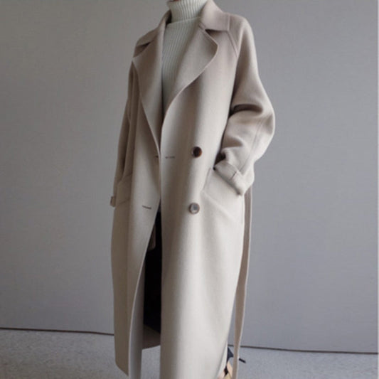 Clara Cappotto Trench in Lana