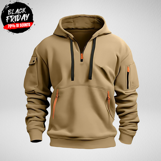 Clas™ | Felpa casual con cappuccio (1+1 GRATIS)   - Black Friday Offerta 🔥