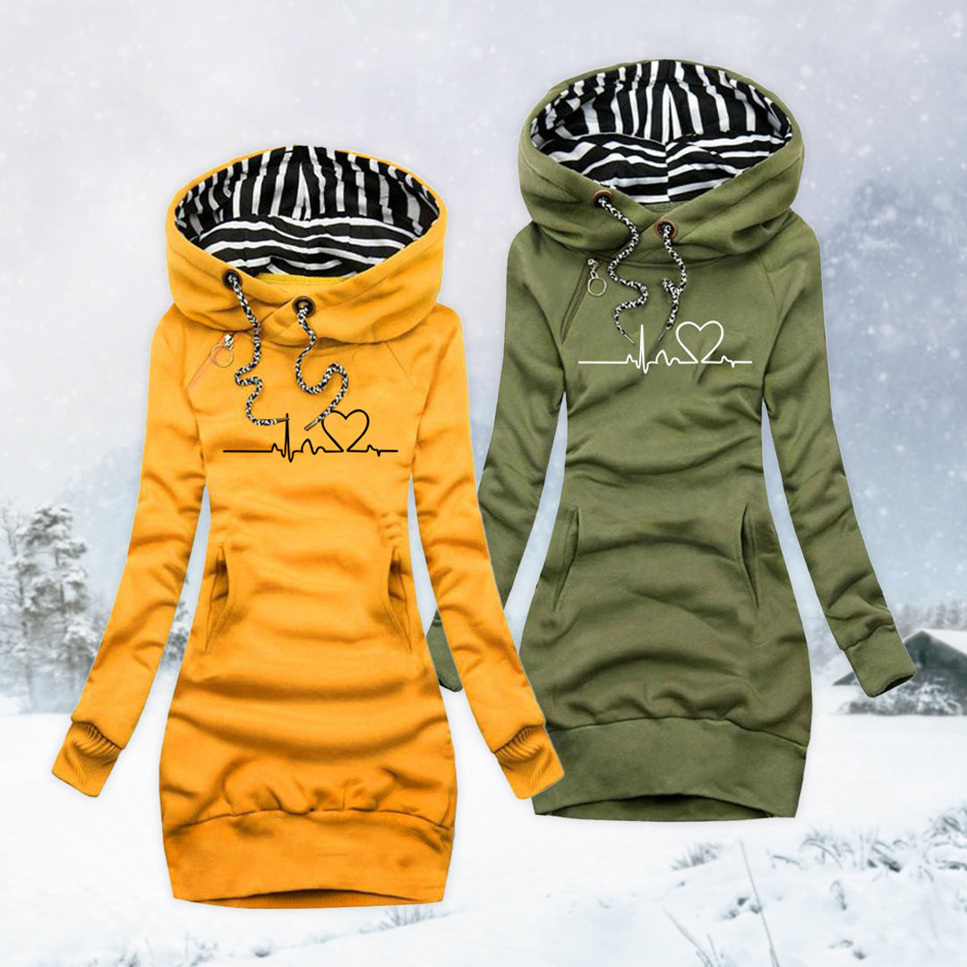 Carina | Gilet a maglia con motivo a cuore