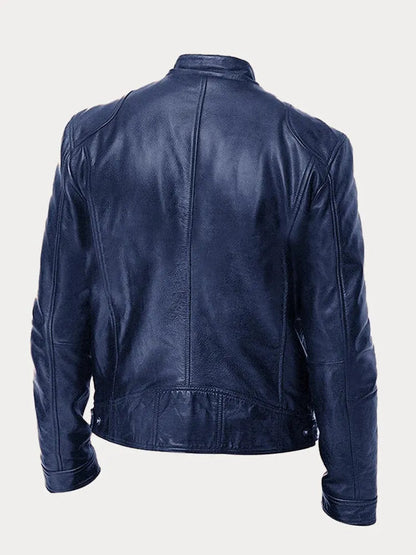 Joren™ | Giacca in pelle senza tempo con zip