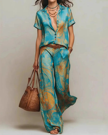 Talia™ | Comodo Set Bohemien a Due Pezzi