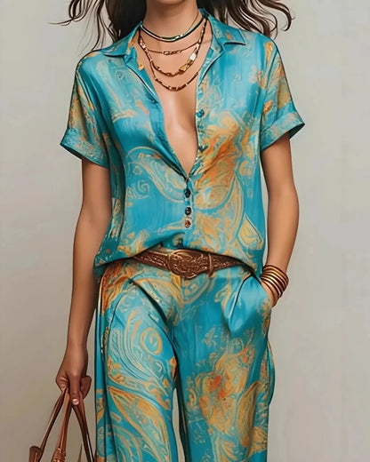 Talia™ | Comodo Set Bohemien a Due Pezzi