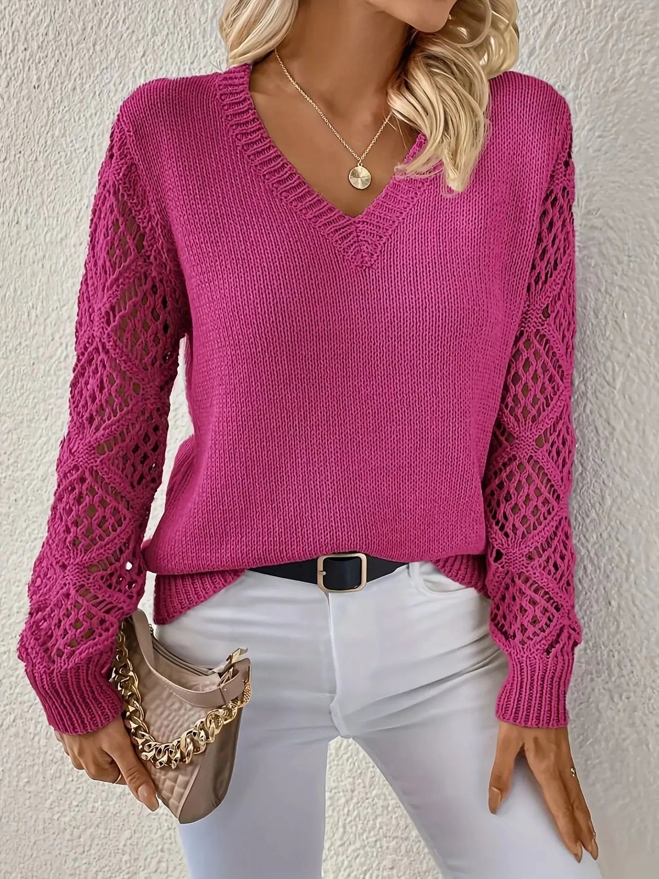 Margherita | Pullover con scollo a V
