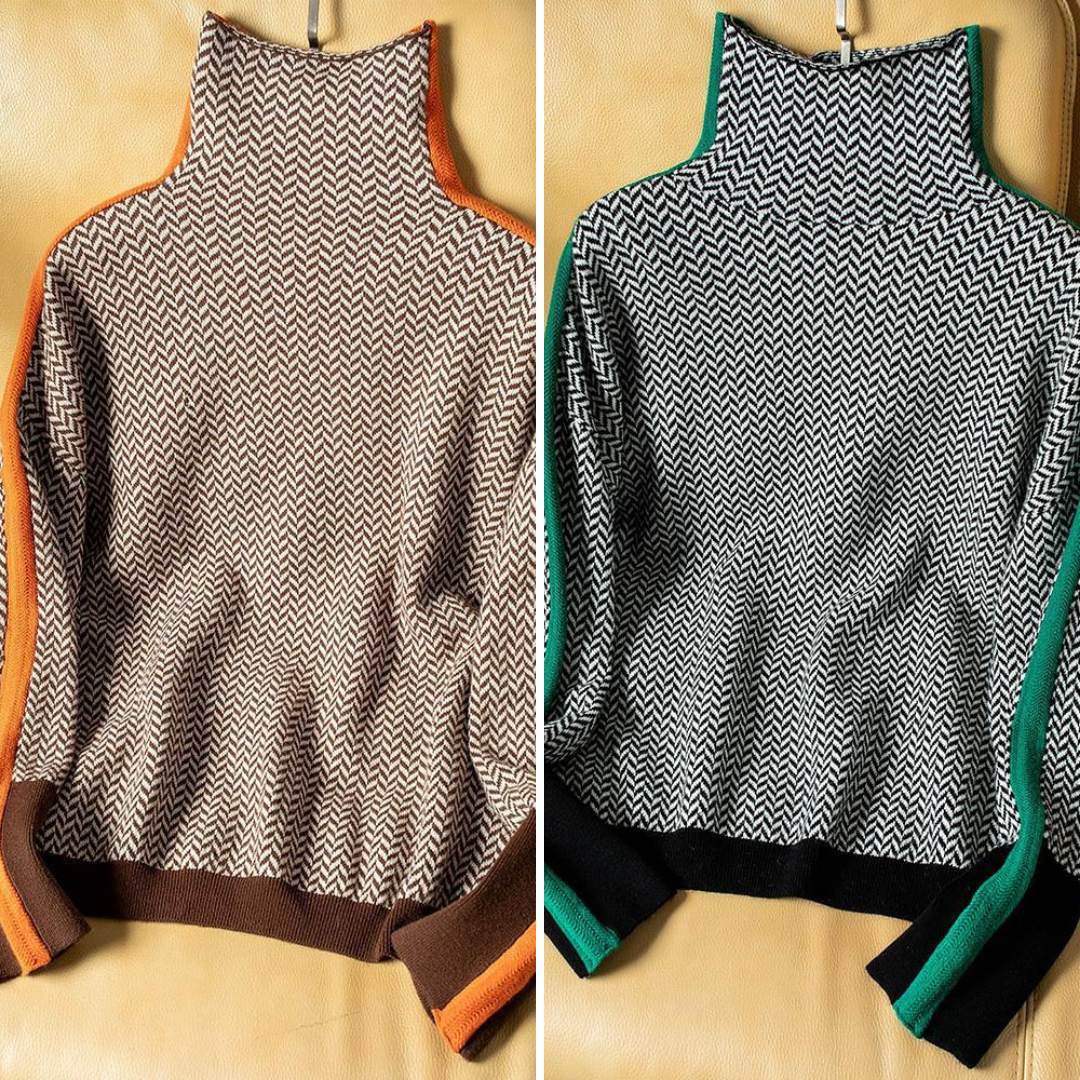 Selma™ | Maglione elegante con stampa
