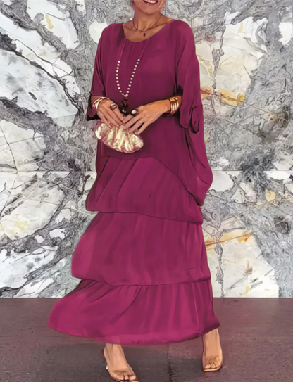 Mirae™ | Abito Maxi Elegante e Fluido
