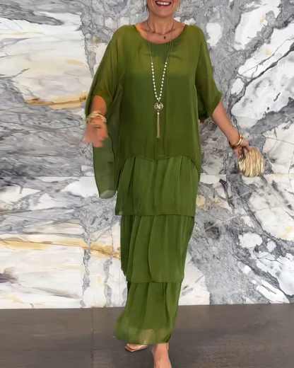 Mirae™ | Abito Maxi Elegante e Fluido