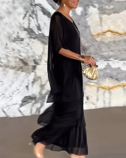 Mirae™ | Abito Maxi Elegante e Fluido