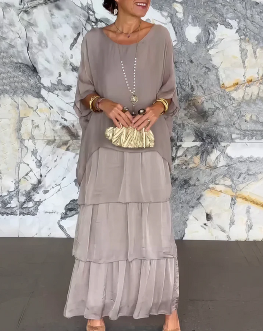 Mirae™ | Abito Maxi Elegante e Fluido