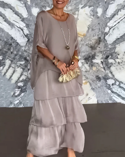 Mirae™ | Abito Maxi Elegante e Fluido