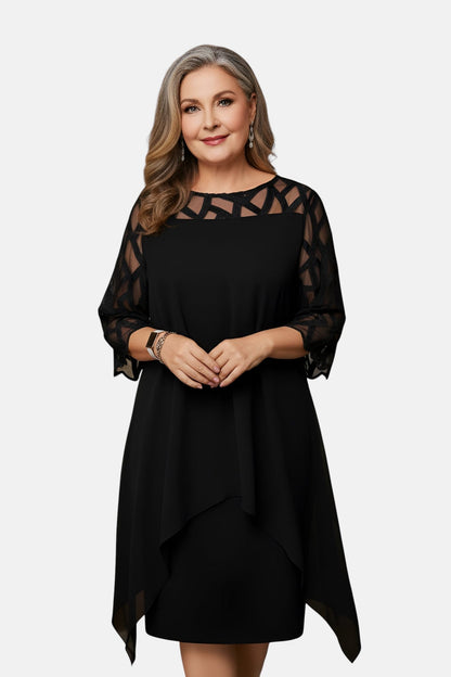 Elara™ | Elegante Comoda Vestito Midi