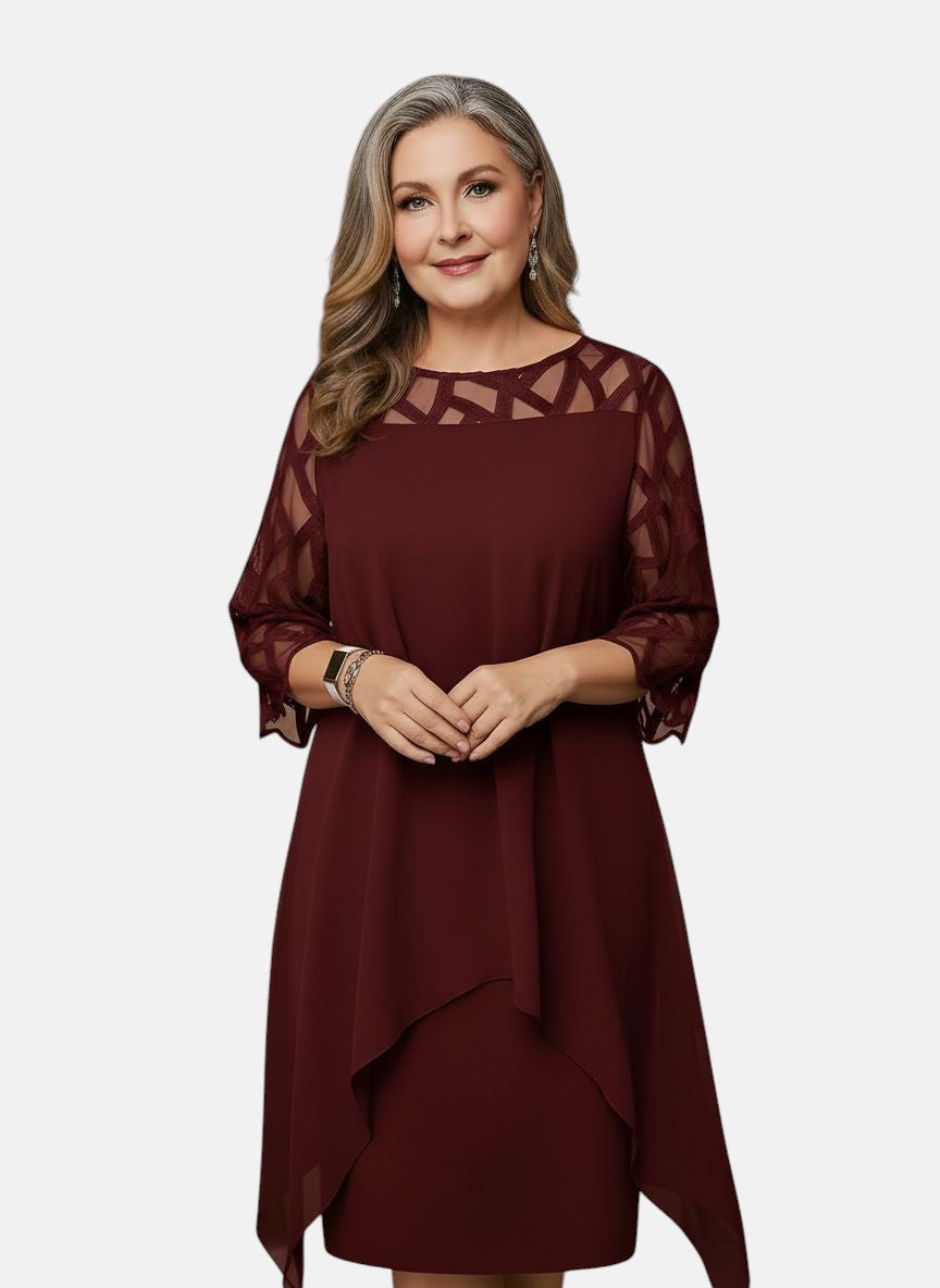 Elara™ | Elegante Comoda Vestito Midi