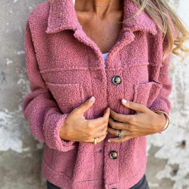 Annie | Giacca alla moda in tessuto morbido