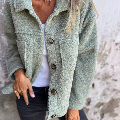 Annie | Giacca alla moda in tessuto morbido
