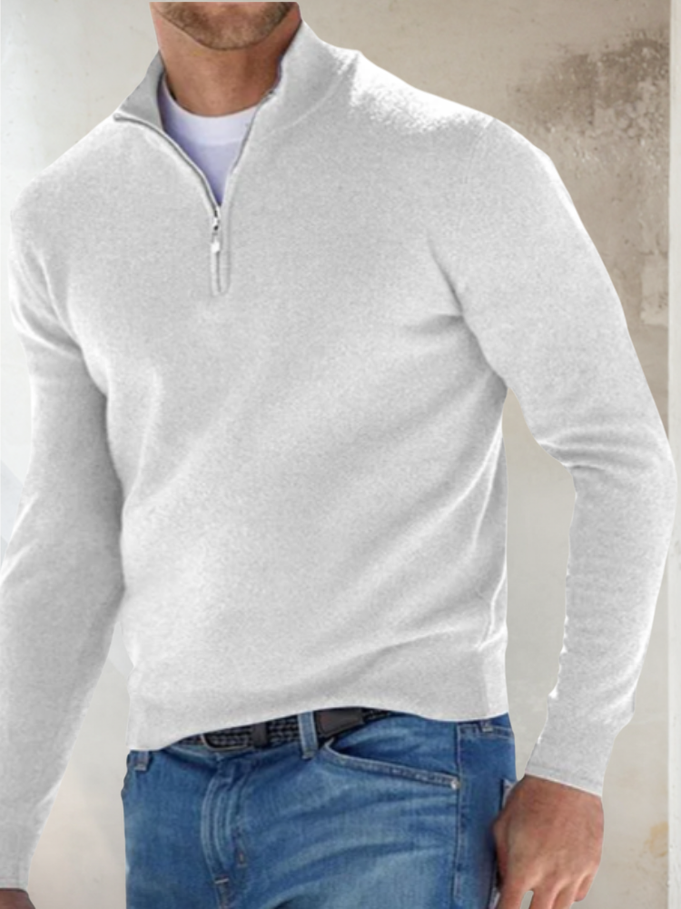 Simon | Felpa con zip