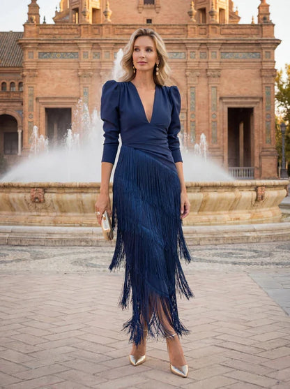 Savi™ | Elegante Vestito Midi