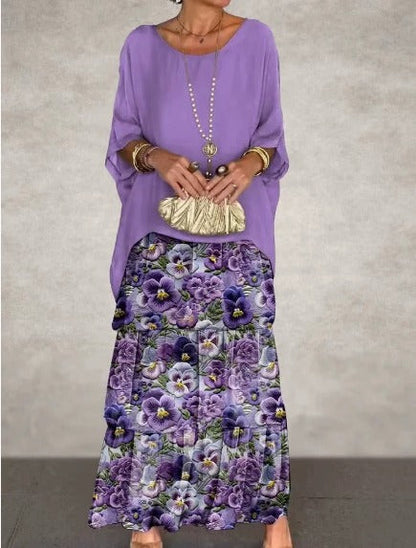 Mirae™ | Abito Maxi Elegante e Fluido