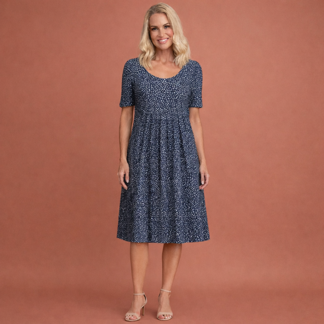 Lara™ | Elegante Abito Midi a Fiori