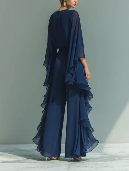 Elin™ | Abito Maxi a Strati Elegante