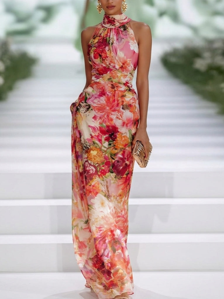 Rosalie™ | Maxi Abito Camuffante per la Pancia con Fiori