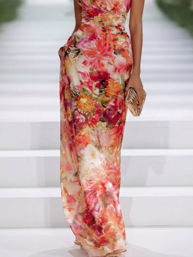 Rosalie™ | Maxi Abito Camuffante per la Pancia con Fiori