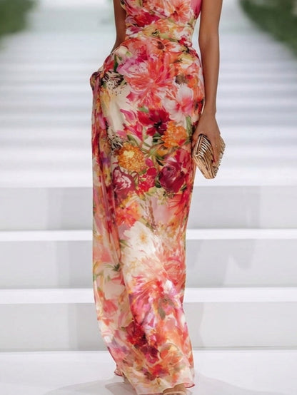 Rosalie™ | Maxi Abito Camuffante per la Pancia con Fiori