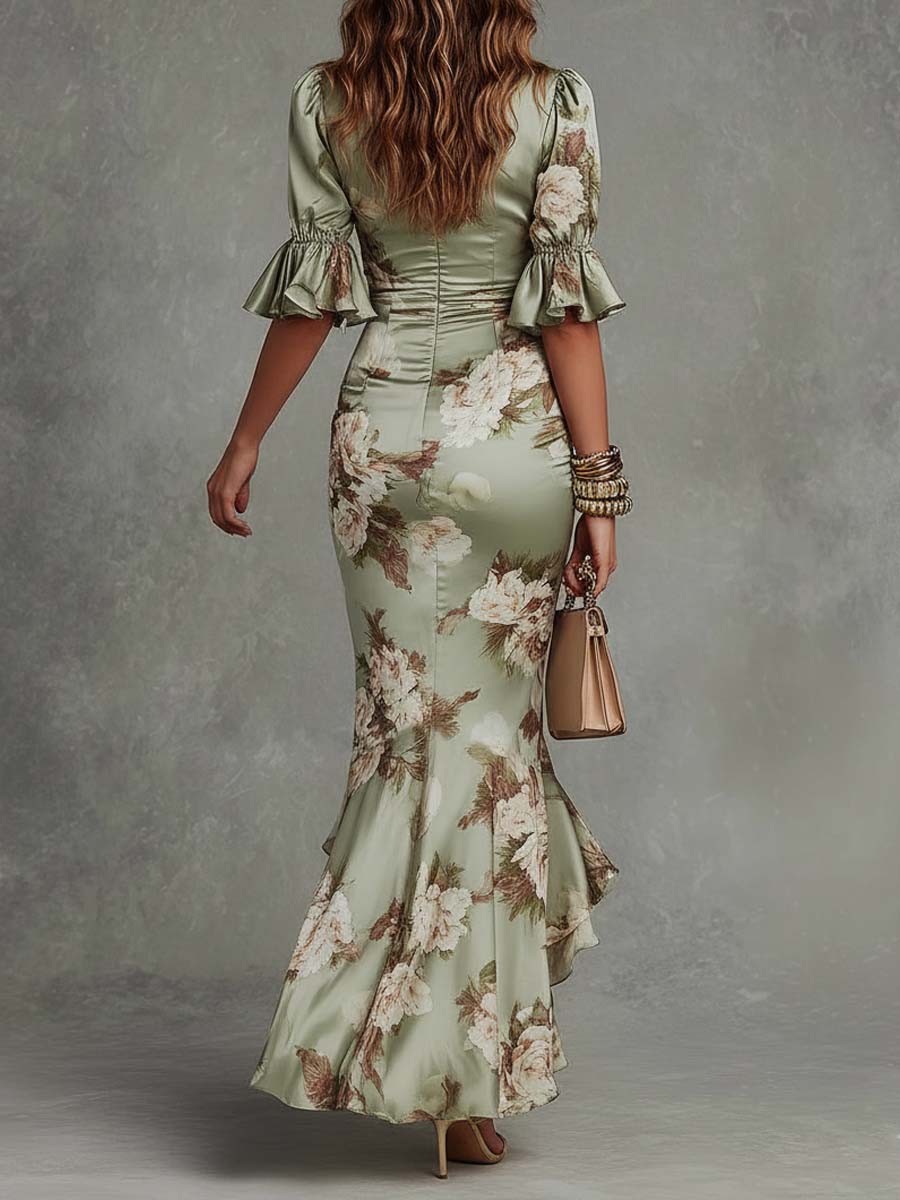 Elisea™ | Elegante Maxi Abito a Fiori