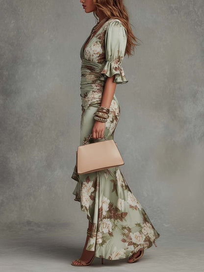 Elisea™ | Elegante Maxi Abito a Fiori