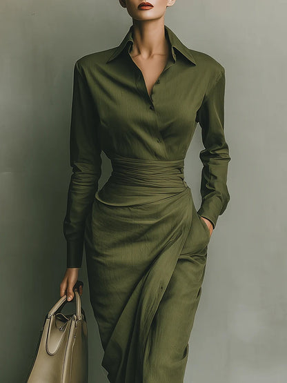 Narelle™ | Abito avvolgente elegante e sagomato