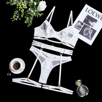 Julietta™ | Set di lingerie di lusso 3 pezzi