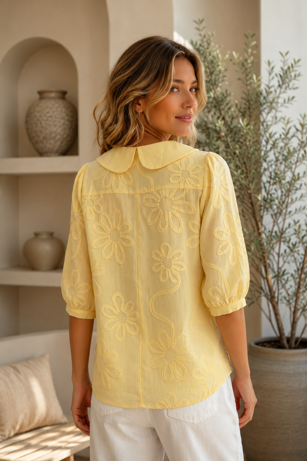 Verae™ | Elegante Blusa a Fiori
