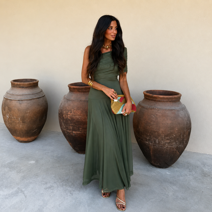 Jolie™ | Abito Maxi Flatterante