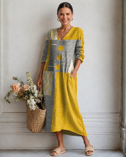 Emma™ | Vestito Midi Camuffa Pancia