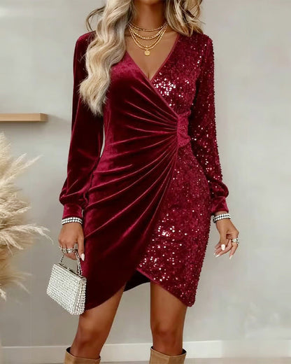 Vani™ | Elegante Abito da Festa con Paillettes