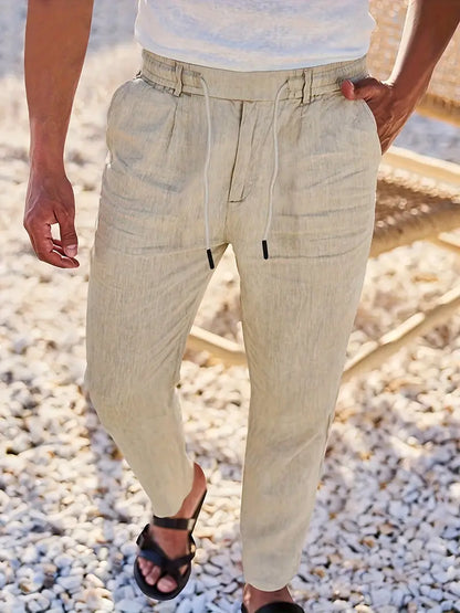 Rens™ | Pantaloni Casual con Corda