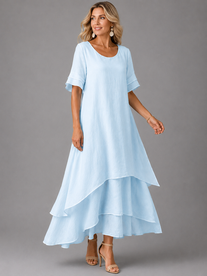 Maëlle™ | Abito Maxi Leggero per Camuffare la Pancia