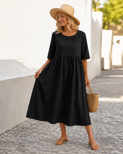 Lina™ | Abito Comodo Camuffa Pancia