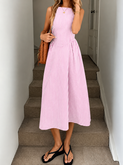 Denise™ | Elegante Abito Midi Camuffa Pancia