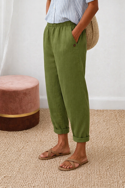 Sanne™ | Pantaloni Tapered Eleganti