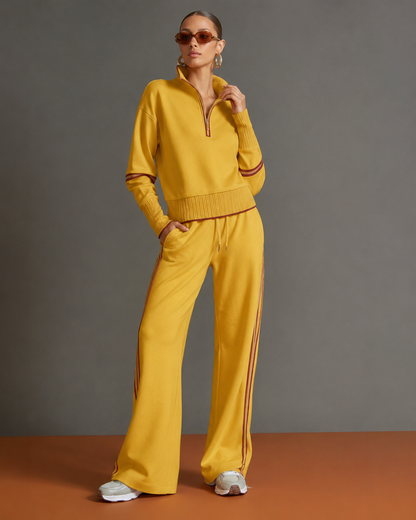 Maïa™ | Set Lounge Relaxed a Due Pezzi con Zip