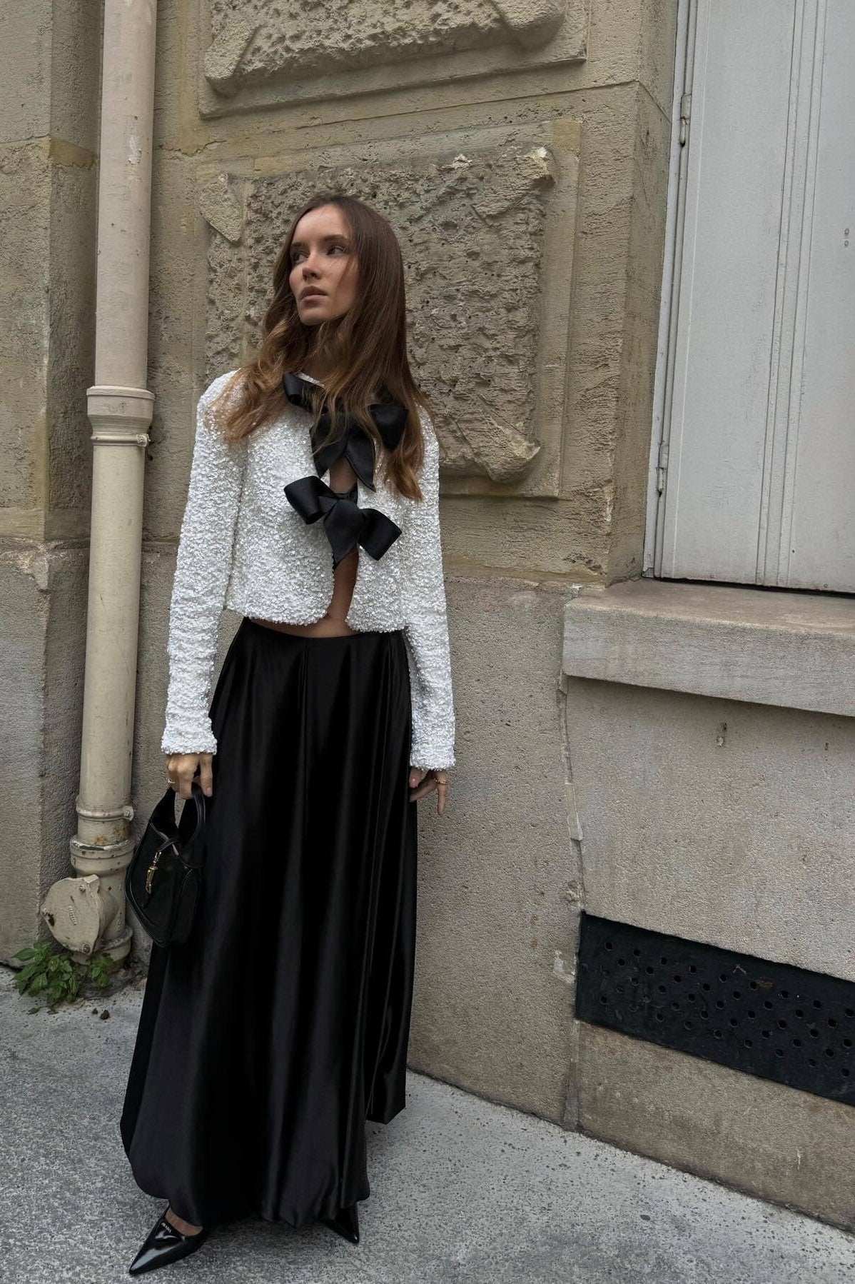 Noria™ | Blusa chic moderna con dettagli a fiocco